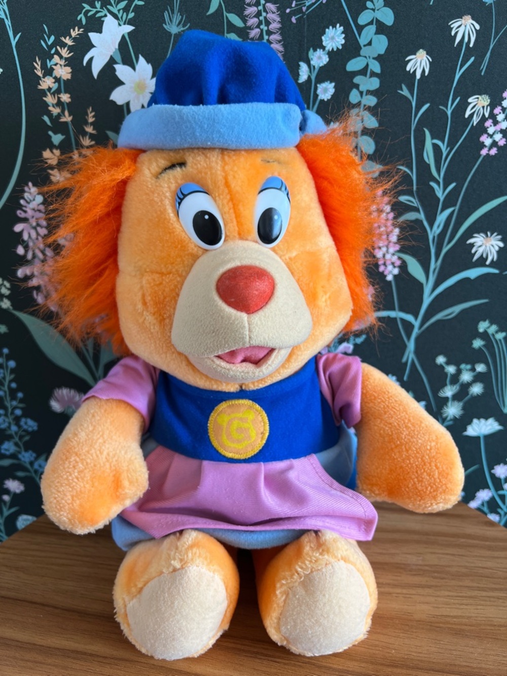 VINTAGE Fisher Price 80s Disney Grammi Gummi bear plush toy